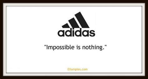adidas company slogan